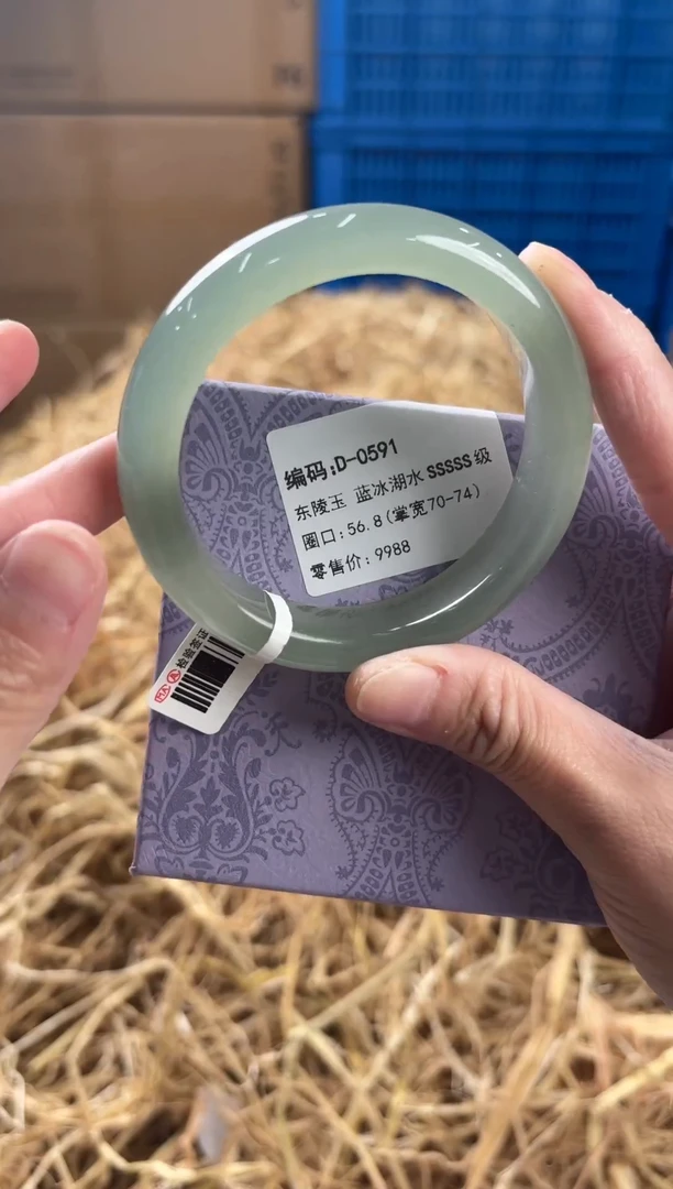 未镶嵌手镯石英质玉D-0591