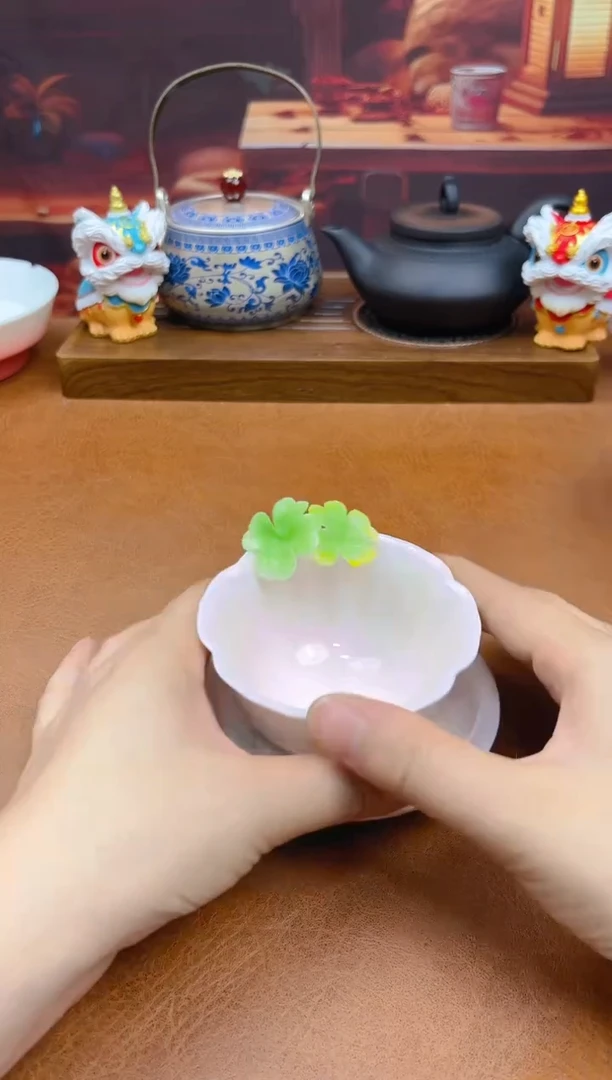 陶瓷茶具摆件旅行套组
