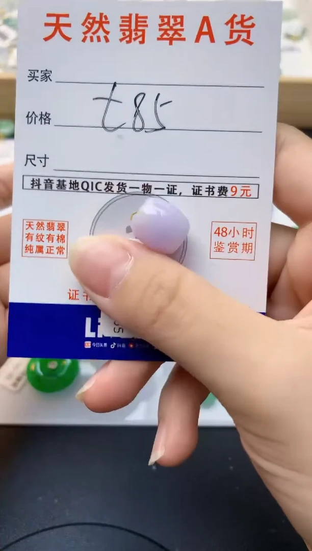 颈饰未镶嵌翡翠天然缅甸A货翡翠