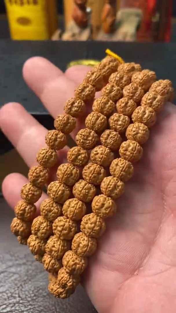 【闪购商品】橄榄核手串/手链6-五瓣花王108小金刚