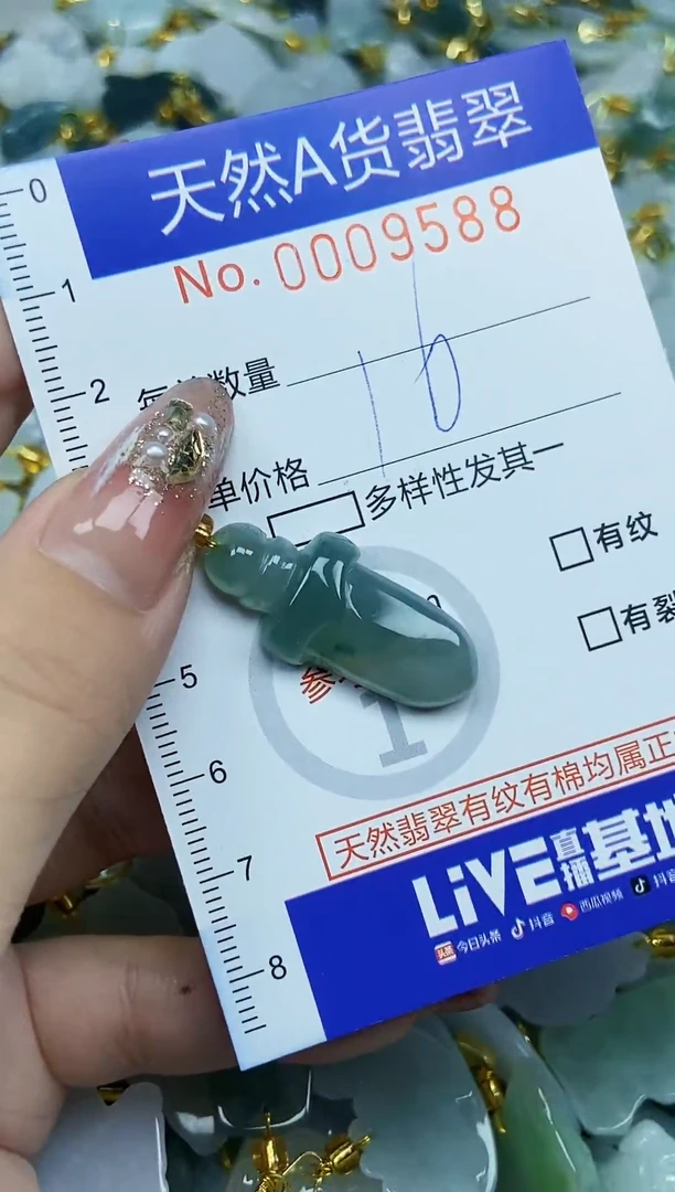 翡翠未镶嵌颈饰天然A货翡翠