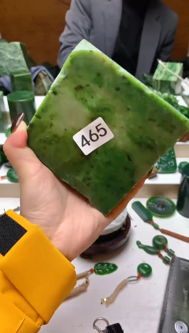 未镶嵌和田玉珠宝半成品1