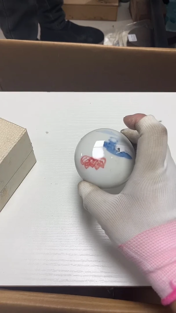 瓷片工艺品杂项大**也2392