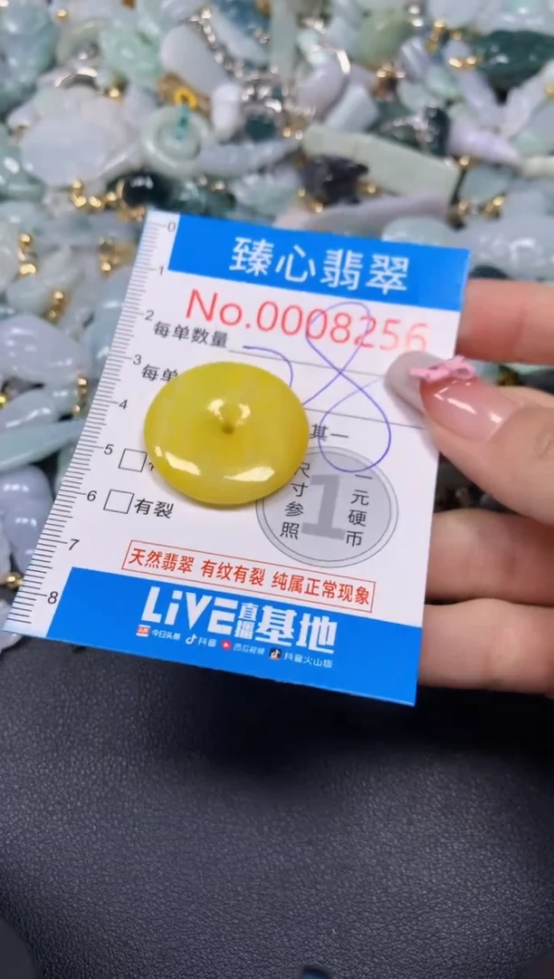 【闪购商品】翡翠颈饰未镶嵌含绳0008256