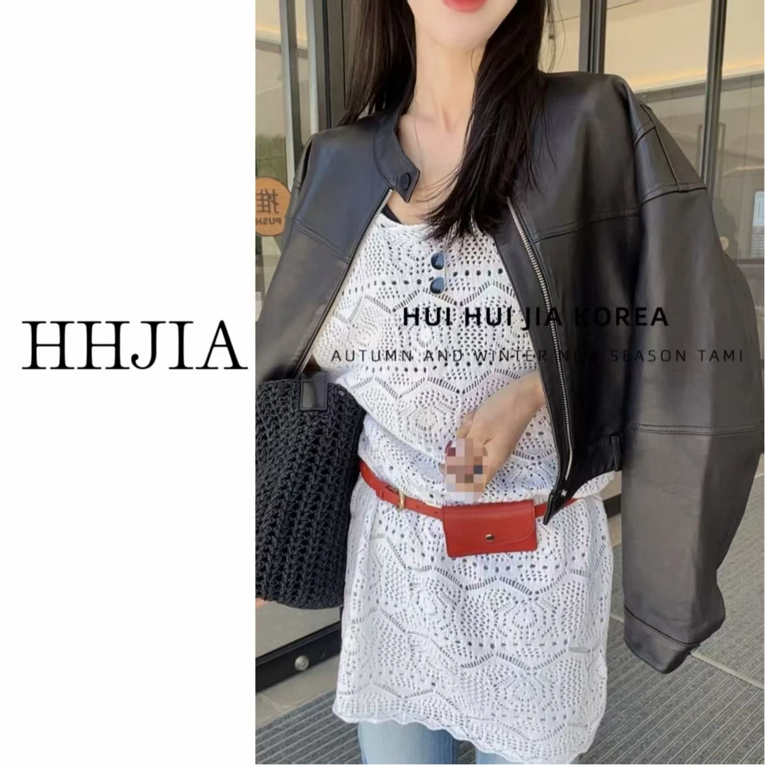 【慧慧家】韩国.2025定制款 韩系时尚镂空针织长款背心