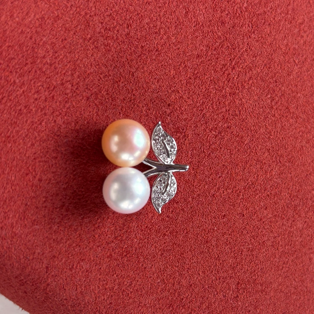 淡水珍珠樱桃吊坠-多样性发一