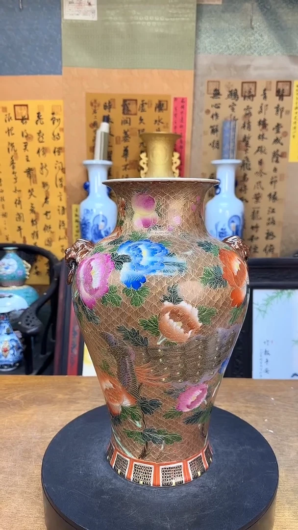 【闪购商品】瓶景德镇陶瓷客厅摆件