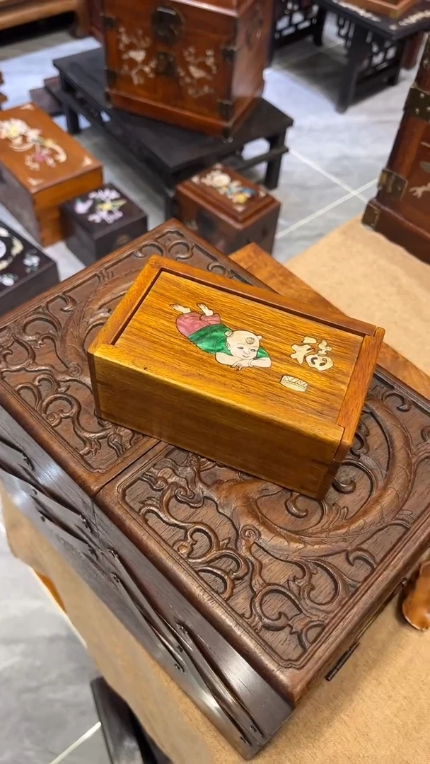 木福娃小 机关盒