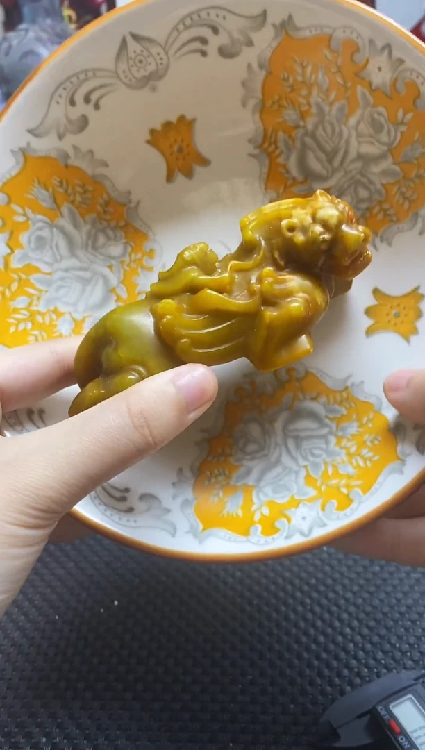 瓷片瓷片 瓷器 摆件 1个