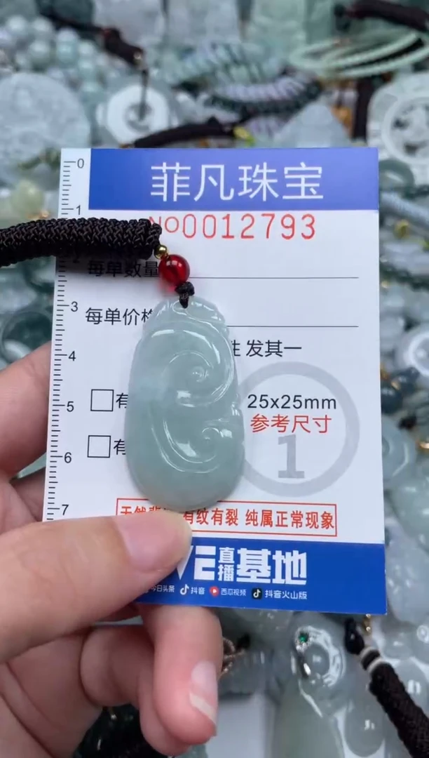 颈饰未镶嵌翡翠12793