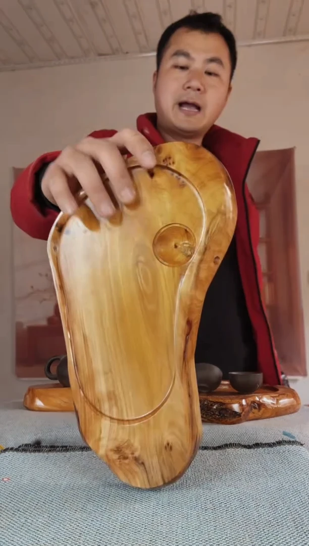 【闪购商品】木木雕茶盘不含配件 截图为准 62