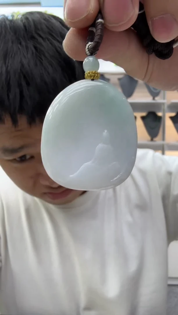 未镶嵌挂件翡翠天然翡翠A货孤品一件