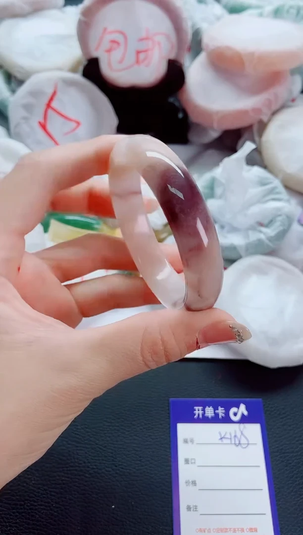 石英质玉手镯未镶嵌K168-53-54