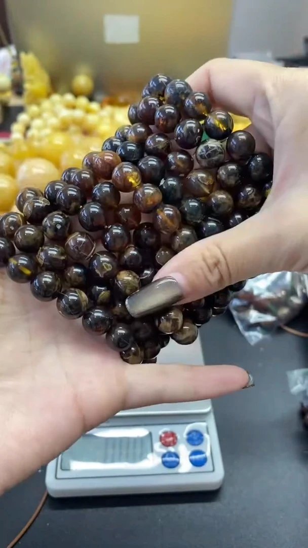 未镶嵌琥珀珠宝奇石665多样性发其一默认有瑕