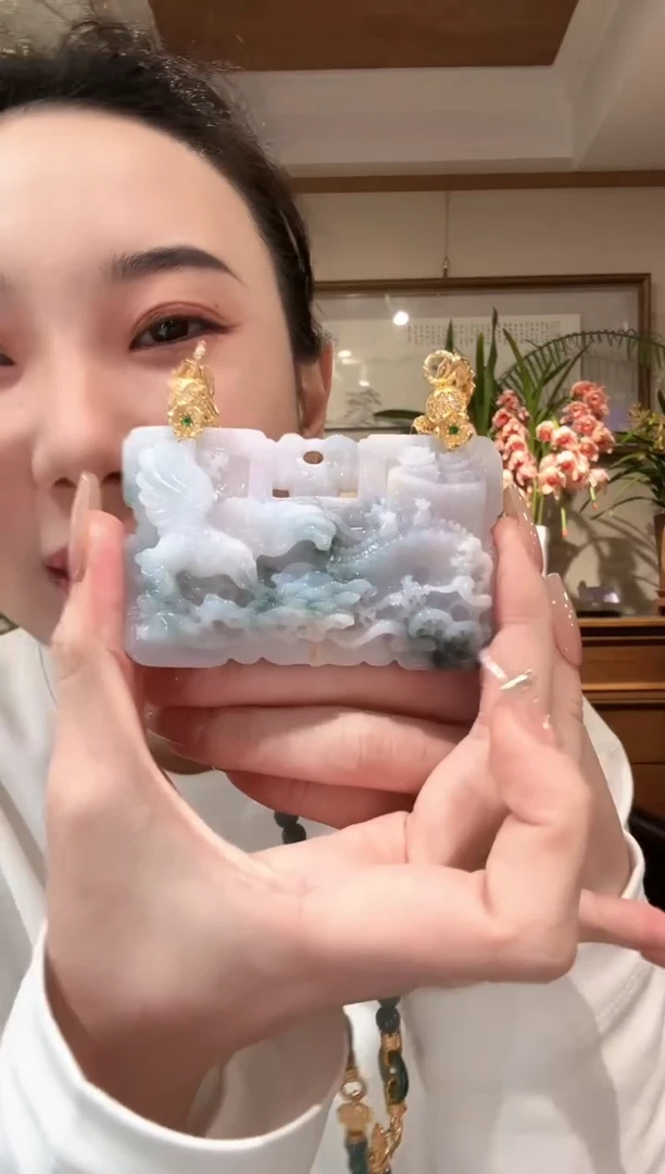 【闪购商品】翡翠颈饰未镶嵌国风