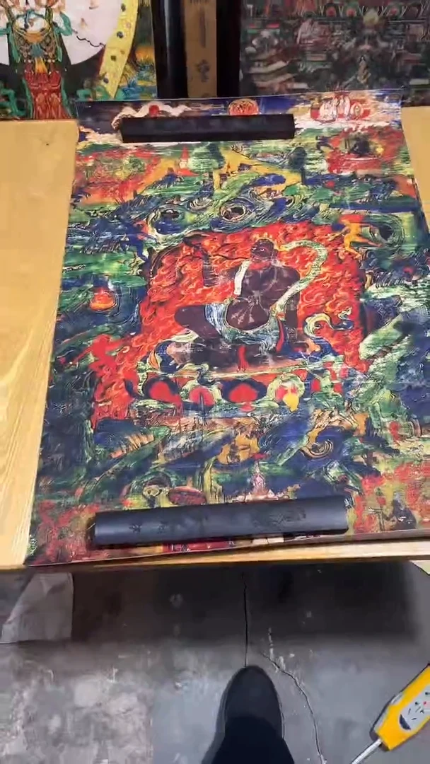 卷轴画卷轴唐卡商品