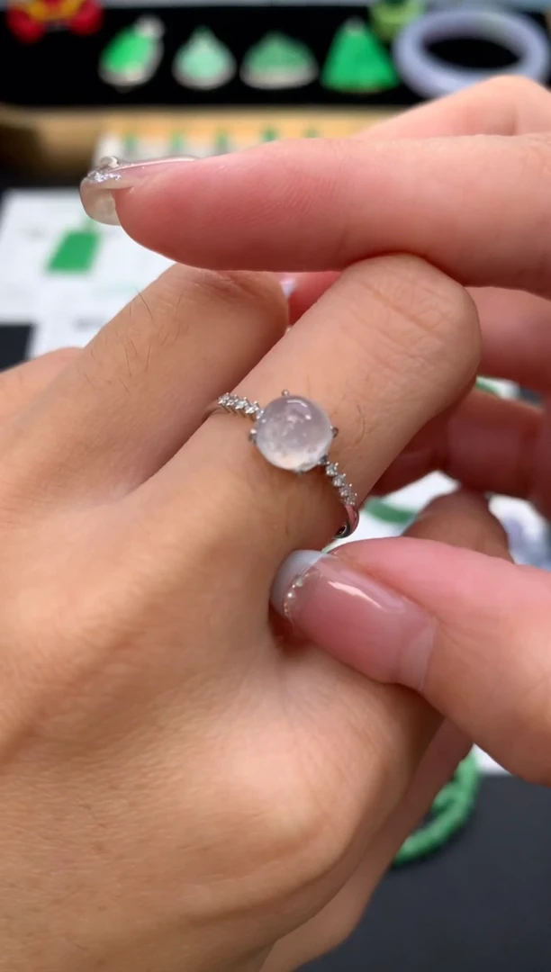 18K金镶嵌定制翡翠48小时鉴赏期 退货不扣服务费