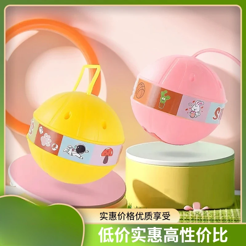 居家日用儿童跳跳球发光小孩子成人小型健身器材脚环甩蹦蹦球玩具