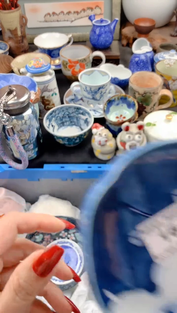 【闪购商品】瓷片16号九姑娘工艺品瓷器