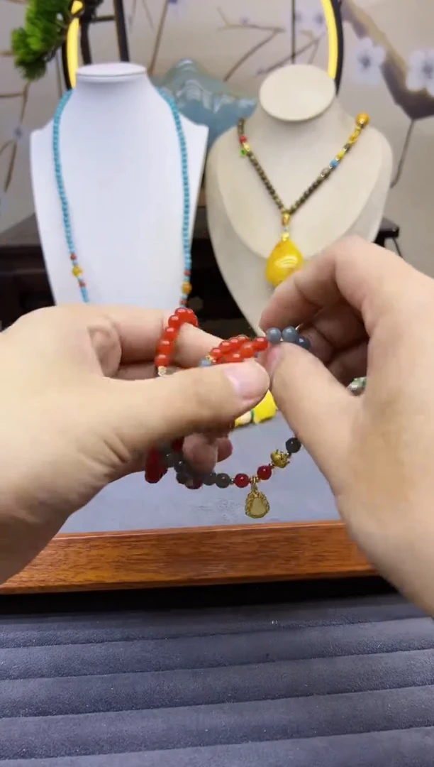 【闪购商品】翡翠颈饰14K金镶嵌S235`````