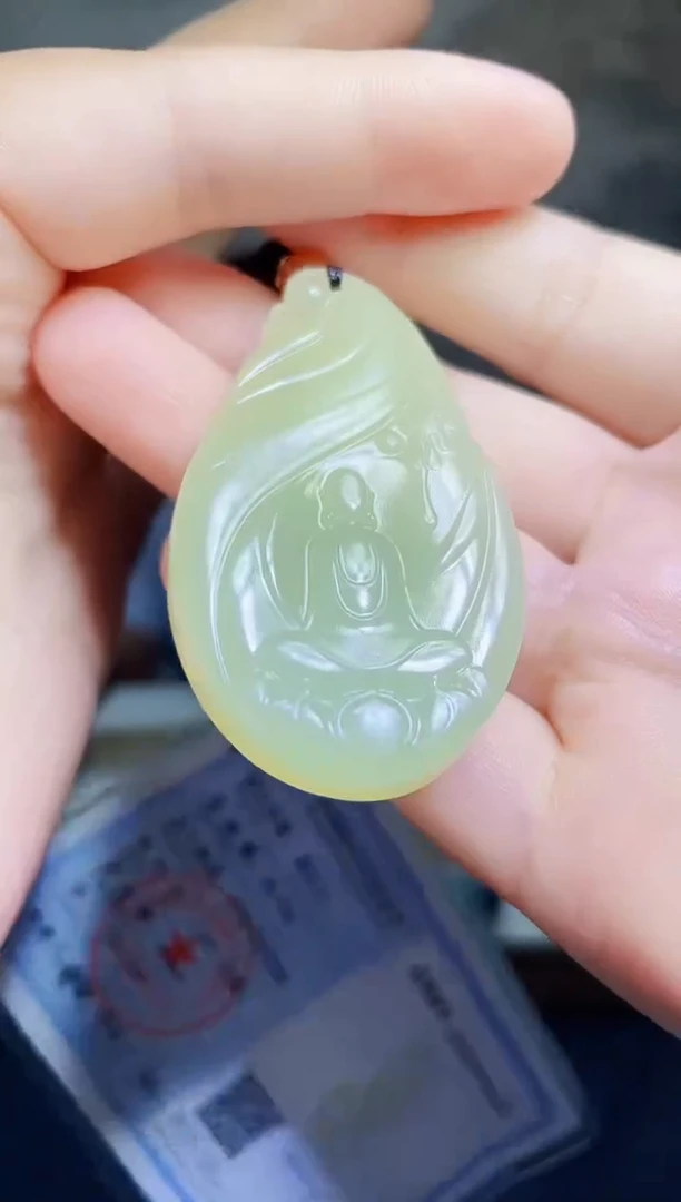 和田玉未镶嵌颈饰1