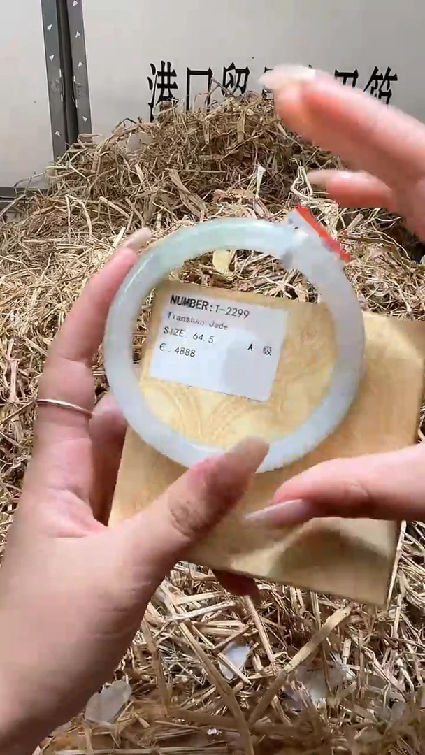 未镶嵌手镯石英质玉T2299HU