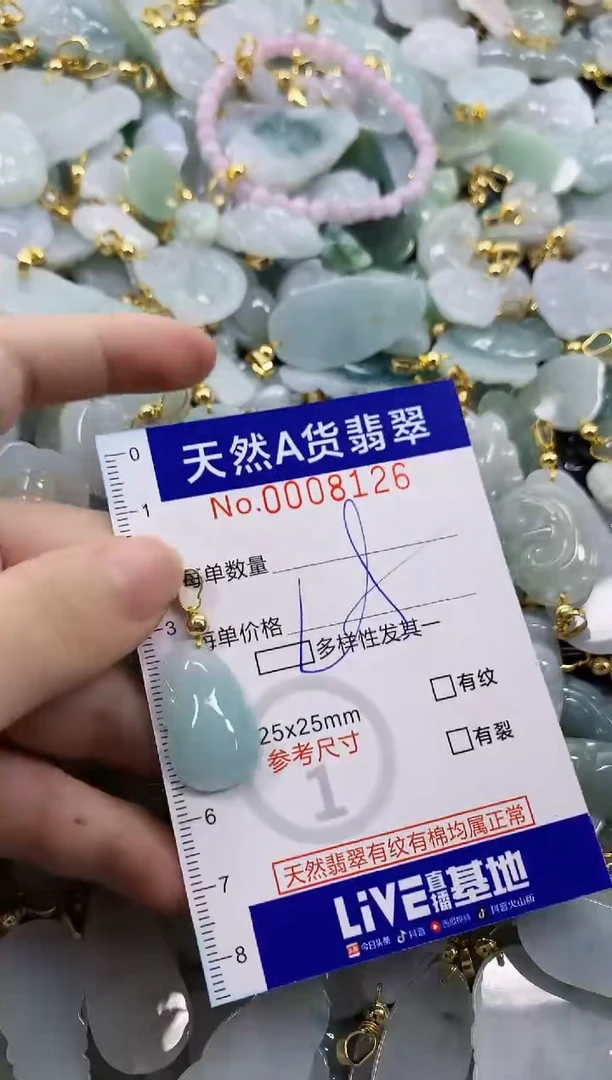 颈饰未镶嵌翡翠天然A货翡翠