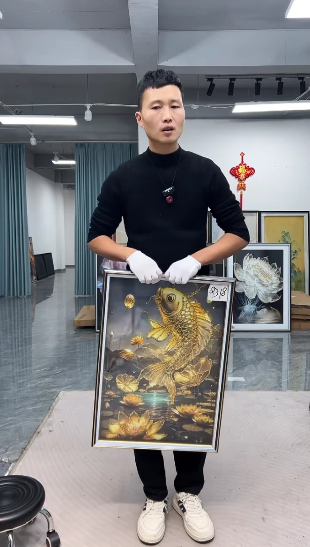 竖款年年有鱼60/80******