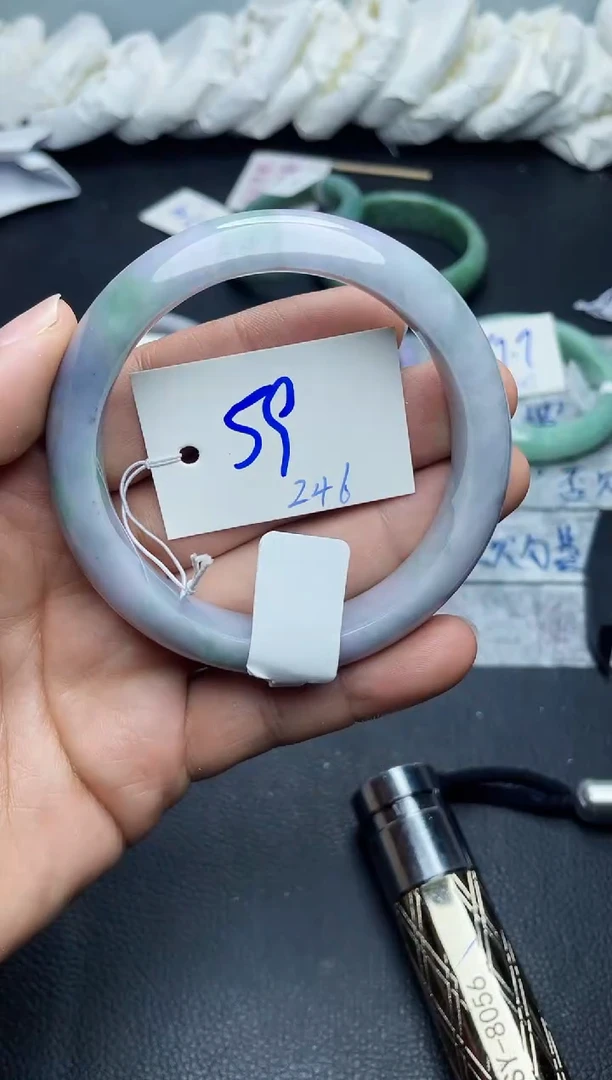 未镶嵌手镯翡翠星*尘246