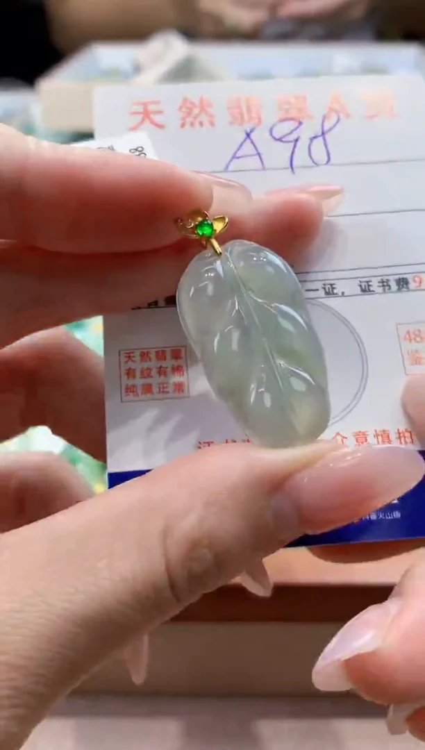 颈饰未镶嵌翡翠天然缅甸a货翡翠