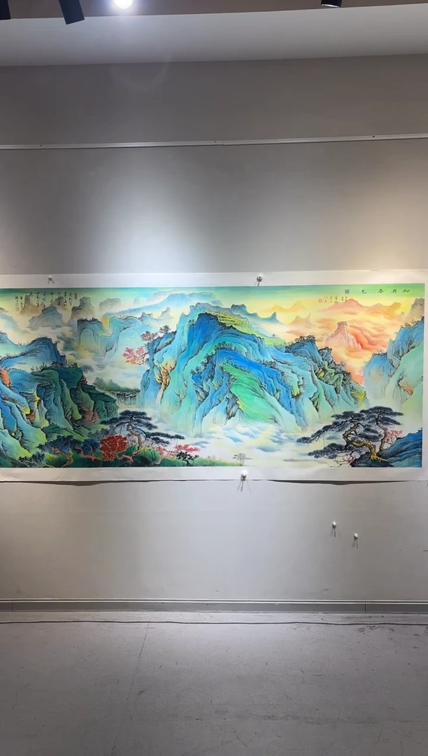 国画国画SS-1201070-张跃华央创美术馆精品定制备案作品