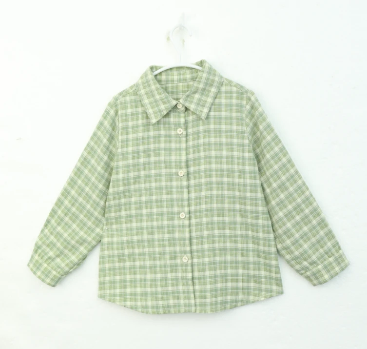 【反季专场】小O爸女婴童 合体小翻领衬衫 XGAQ2001