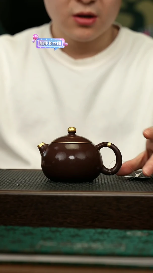 【闪购商品】紫砂茶壶宜兴原矿 手工 紫砂壶容量200CC