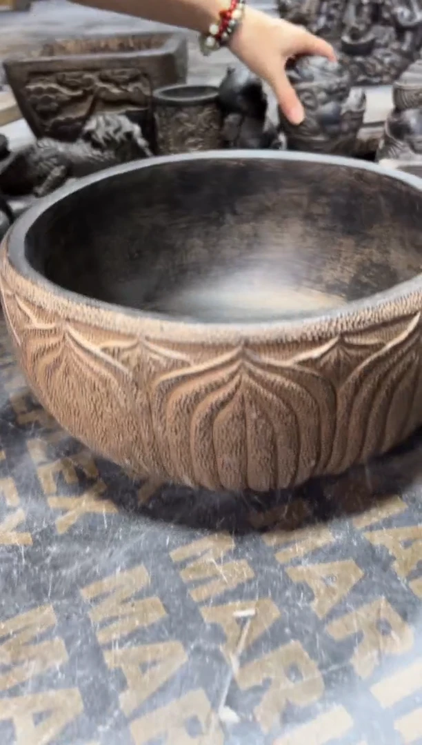 陶土【闪购商品】- 莲韵盆