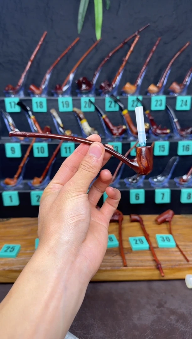 一物一图檬子木手工香烟嘴