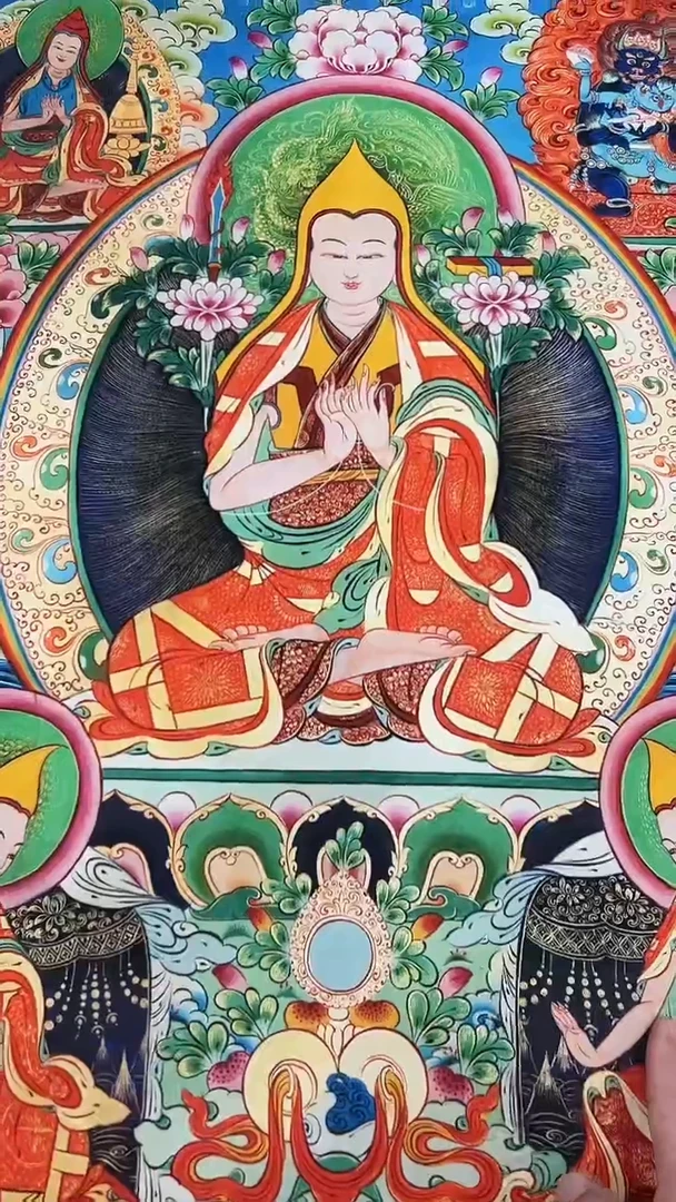 卷轴画16057唐卡