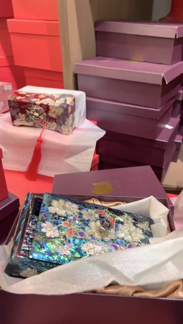 【闪购商品】微瑕弘贝雅螺钿漆器文化馆