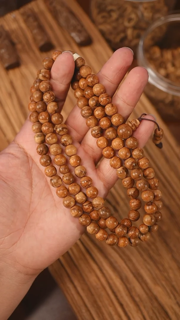 沉香手串越南芽庄红土老料0.86-24克bn1031