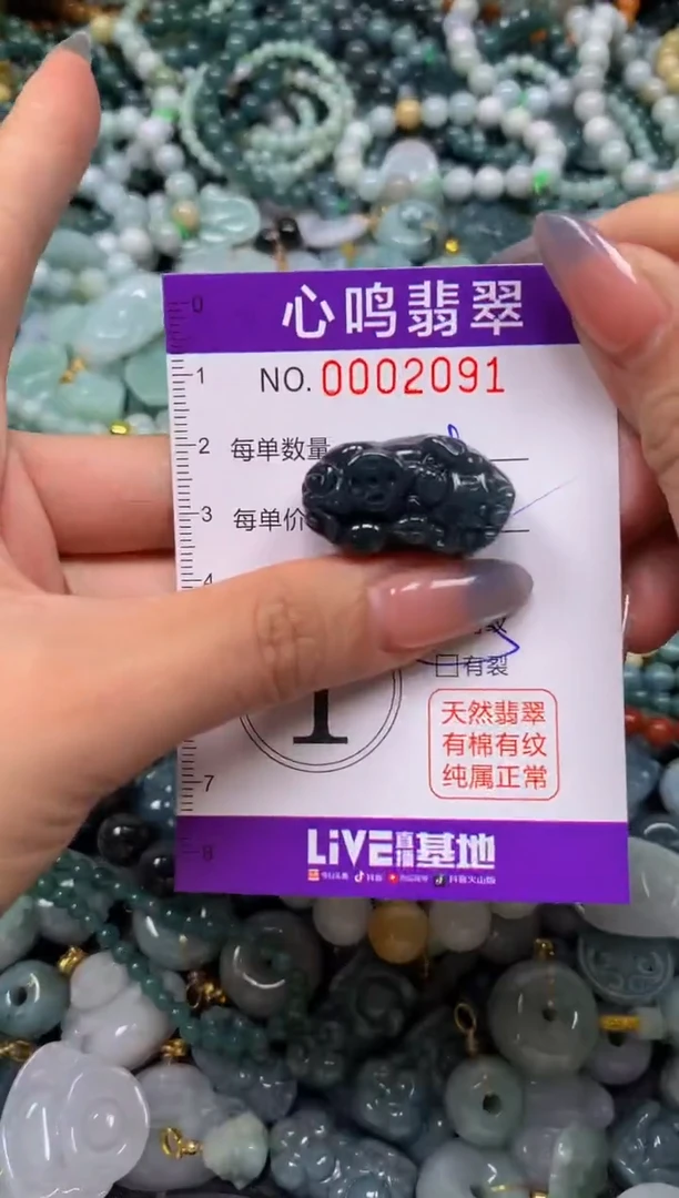 颈饰未镶嵌翡翠闪购002091