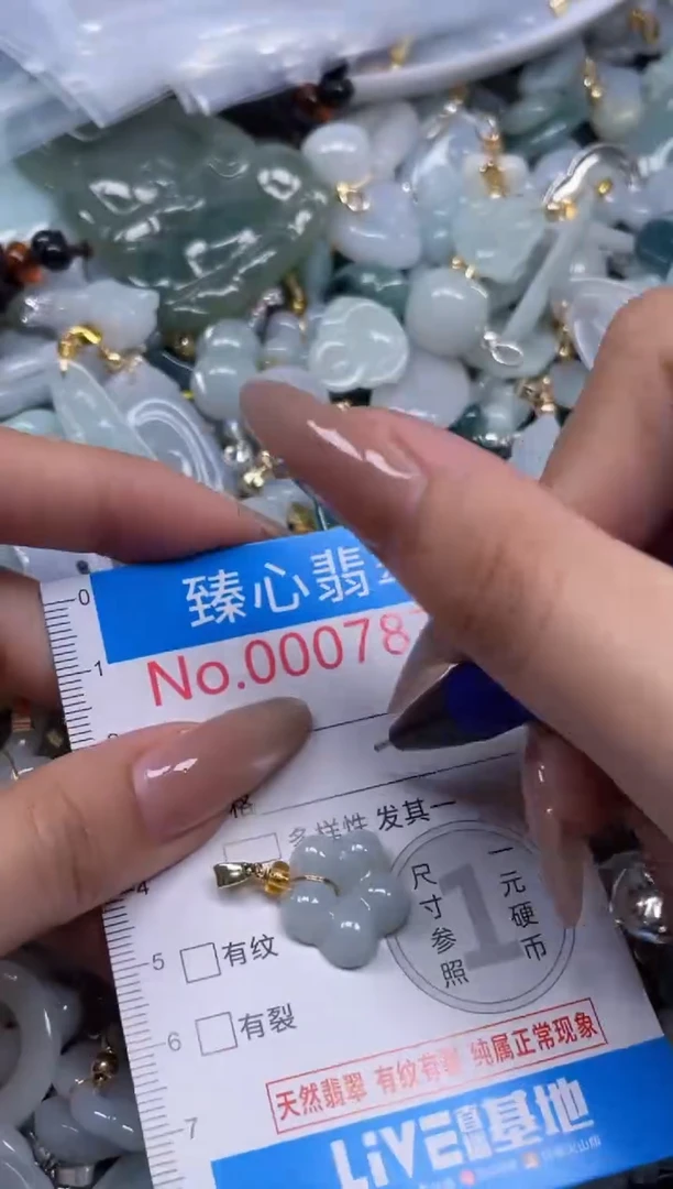 颈饰未镶嵌翡翠7876