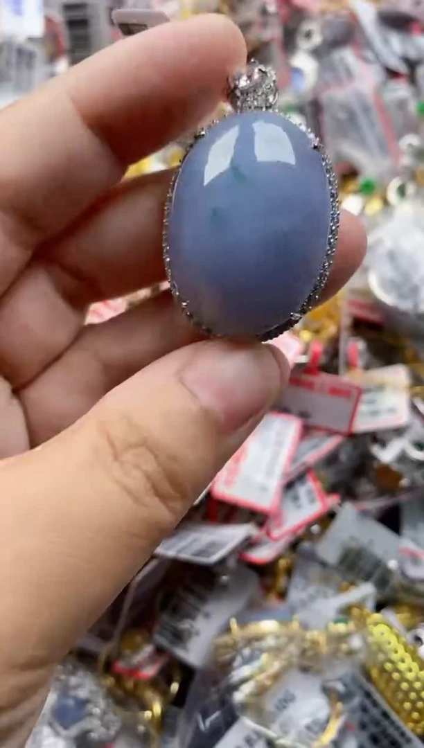 翡翠戒指银S925镶嵌1111       3