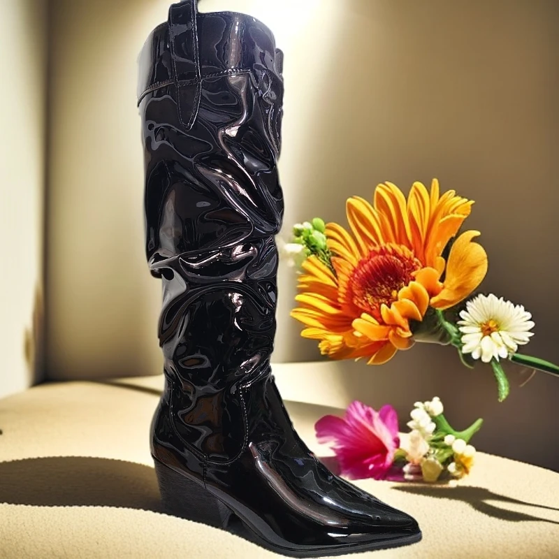 好质量低价爆款女靴（没有拉链）