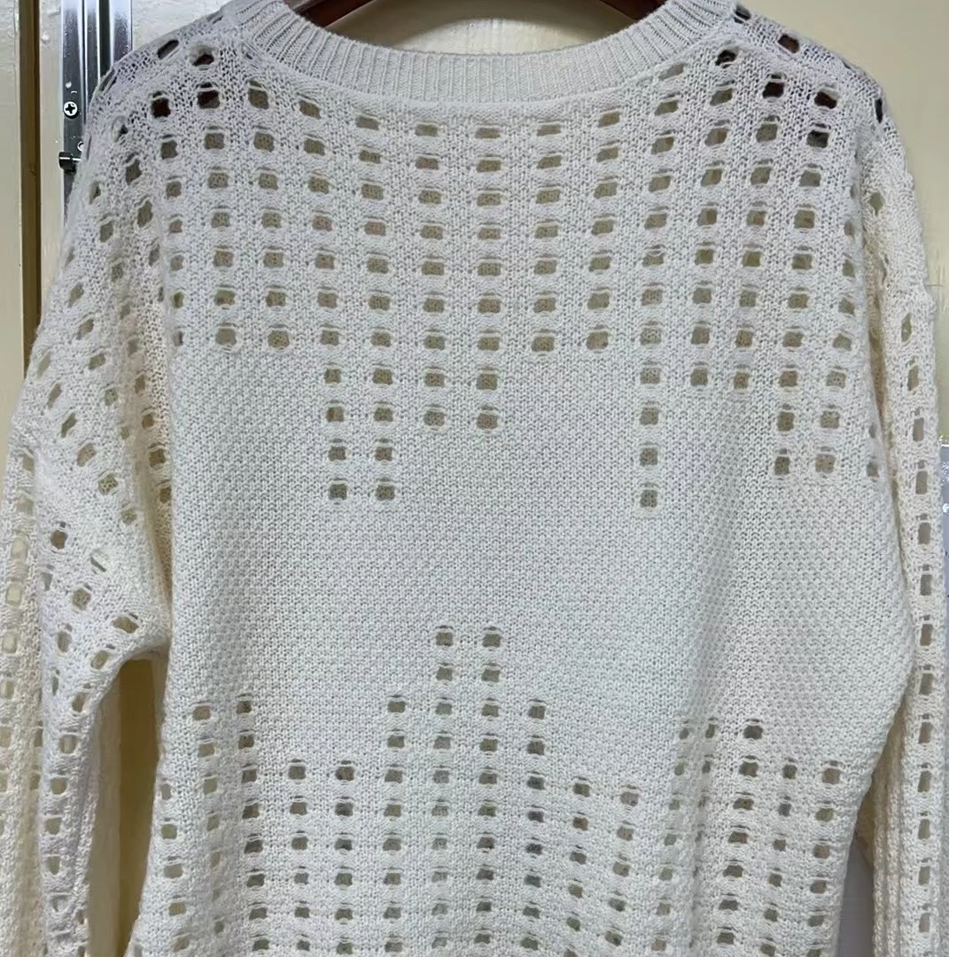 903M18279气质宽松百搭针织衫女士简约休闲M95Q0408