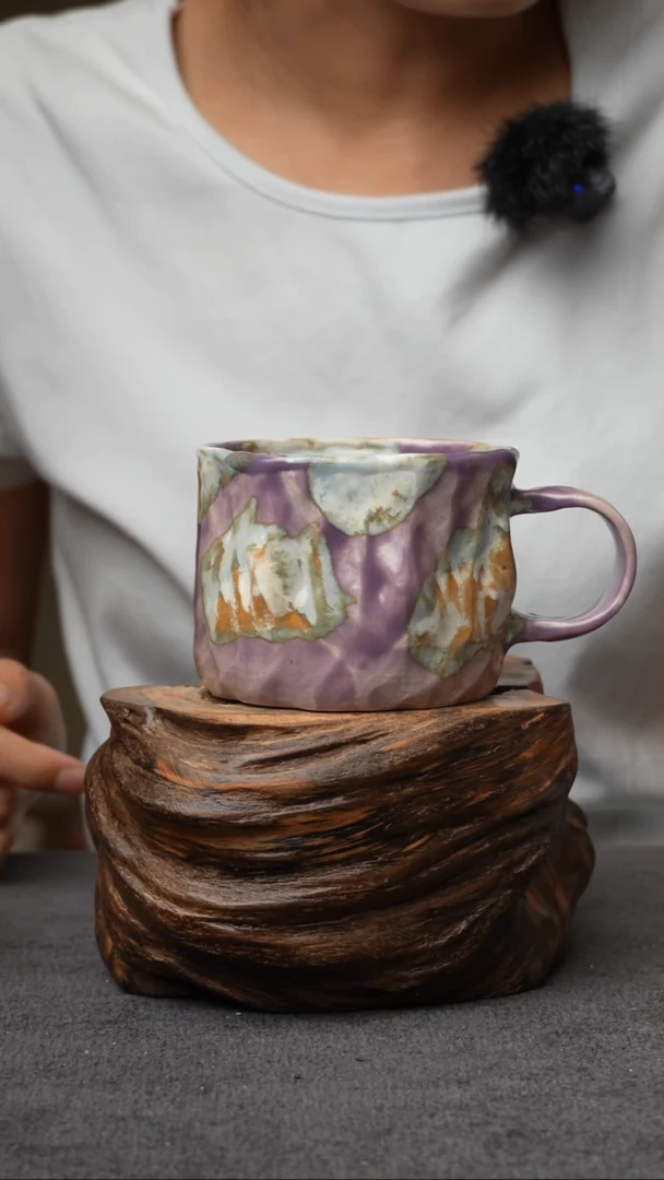 杯子260景德镇手创颜色釉杯（食品级）