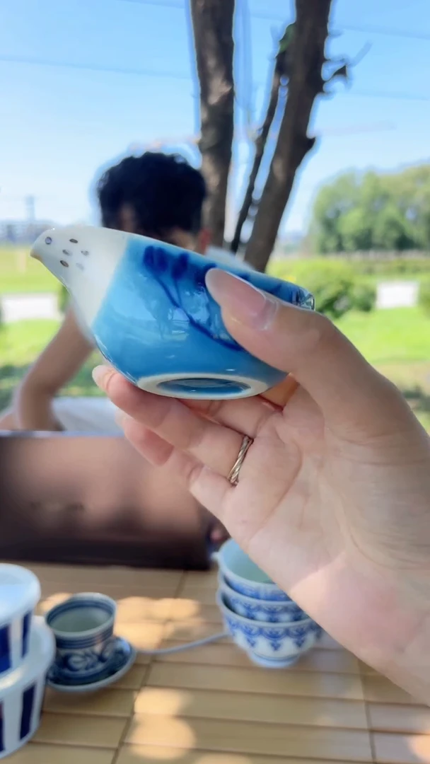 搪瓷14728ori トレー PoPo BLU