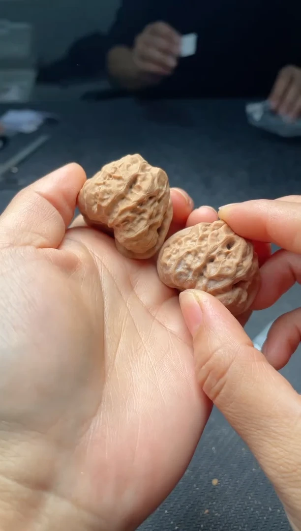 把件文玩核桃w206 蛤蟆头38尺