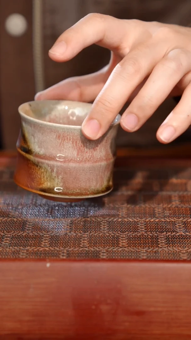 陶瓷奢瓷/瑞寅柴烧茶器（杯子）656 沐