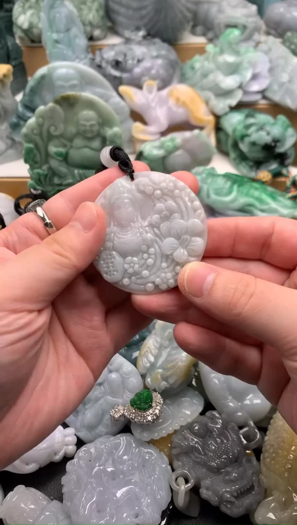 吊坠(不含链)未镶嵌翡翠1