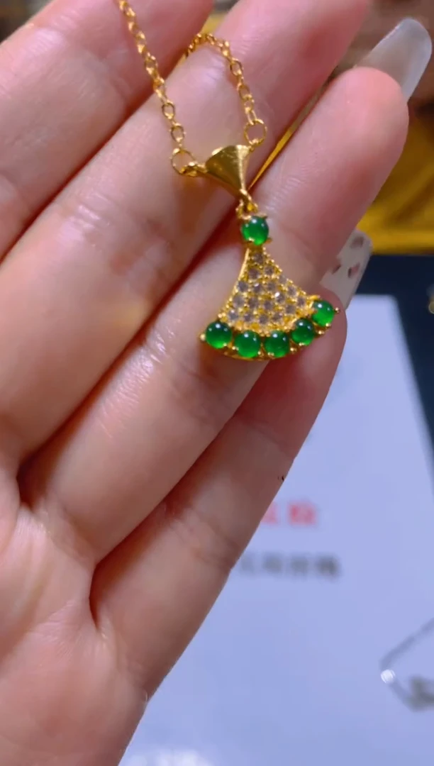 颈饰未镶嵌翡翠多样性发一