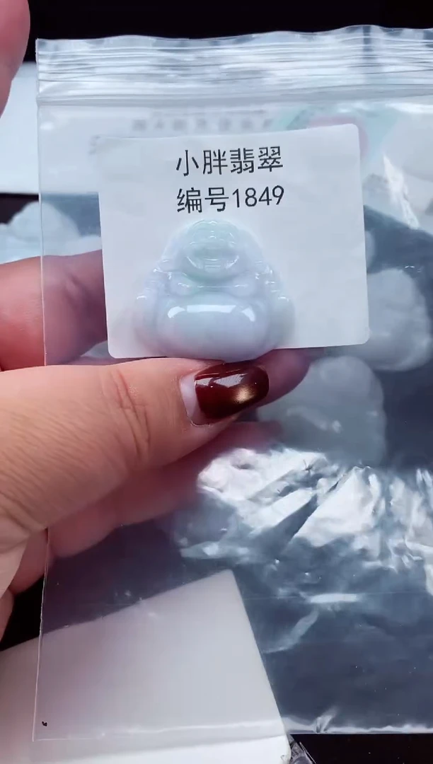 颈饰未镶嵌翡翠缅甸天然A货翡翠1849